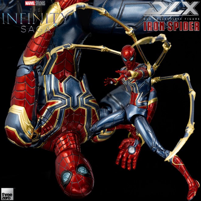 [23년 3분기] 쓰리제로 1/12 마블 스튜디오: 인피니티 사가 DLX 아이언 스파이더(3Z0270) Marvel Studios: The Infinity Saga - DLX Iron Spider(3Z0270)