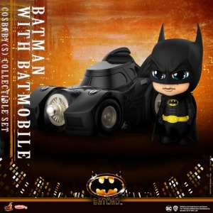 [입고완료]핫토이 배트맨 COSB710 배트맨&amp;배트모빌 Batman with Batmobile Cosbaby (S) Collectible Set ◈뽁뽁이 안전포장 발송◈