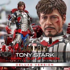 [입고완료]핫토이 MMS600 1/6 아이언맨2 토니스타크(마크5 슈트 업 버전)(디럭스 버전) Iron Man 2 - 1/6th scale Tony Stark (Mark V Suit up Version) Collectible Figure(Deluxe Version)
