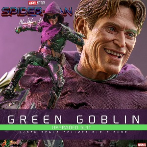 [입고완료]  핫토이 MMS674 1/6 스파이더맨: 노 웨이 홈 그린 고블린(업그레이드 슈트) ot Toys MMS674 Spider-Man: No Way Home - 1/6th scale Green Goblin (Upgraded Suit)